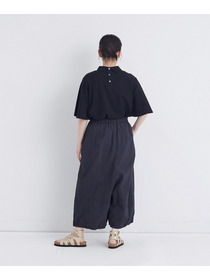 【congés payés】【FAVE】ジャージーギャザーワイドパンツ 詳細画像 レッド 17