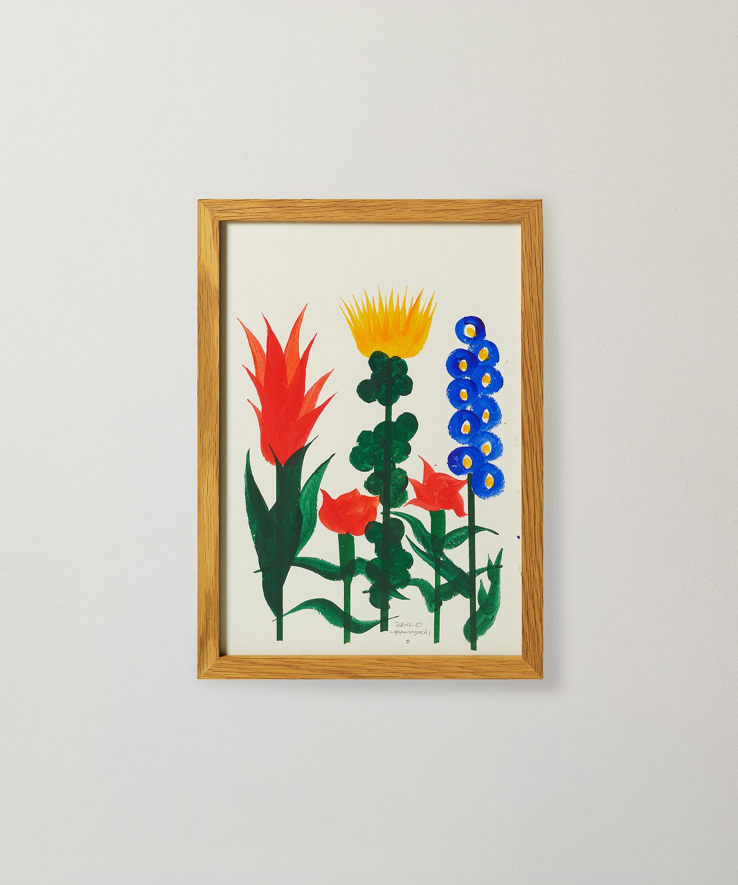 【congés payés】【山口一郎さん原画】 neo flower（Sサイズ） 詳細画像 A 1