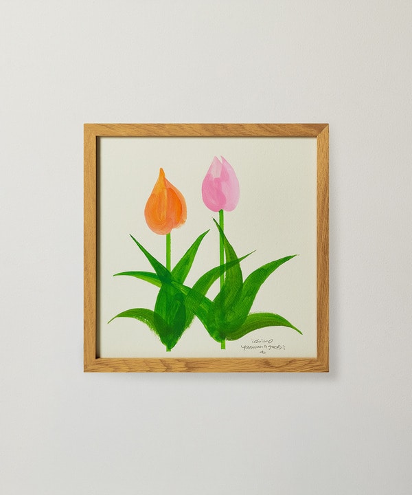 【congés payés】【山口一郎さん原画】 neo flower（スクエアサイズ）