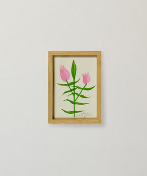 【congés payés】【山口一郎さん原画】 neo flower（ポストカードサイズ） 詳細画像 B 1