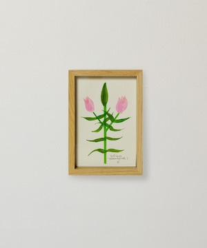 【congés payés】【山口一郎さん原画】 neo flower（ポストカードサイズ） 詳細画像 C 1
