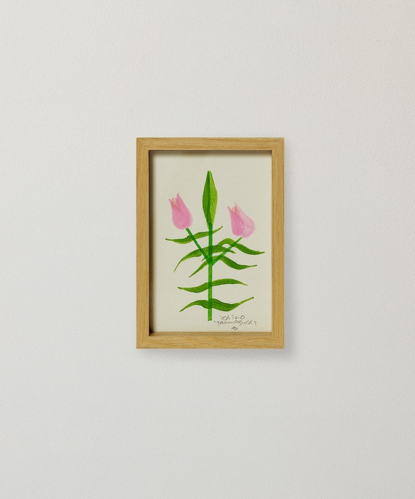 【congés payés】【山口一郎さん原画】 neo flower（ポストカードサイズ）