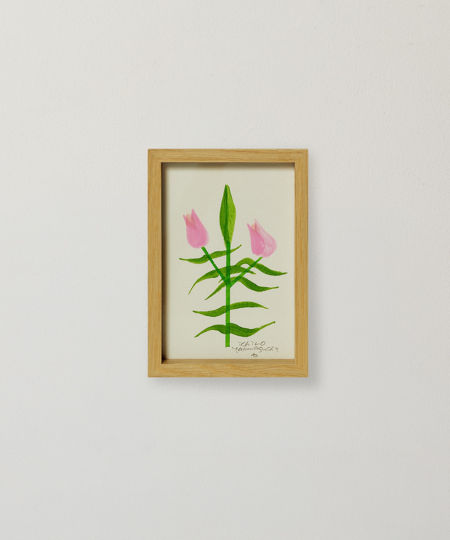 【congés payés】【山口一郎さん原画】 neo flower（ポストカードサイズ） 詳細画像 A 1