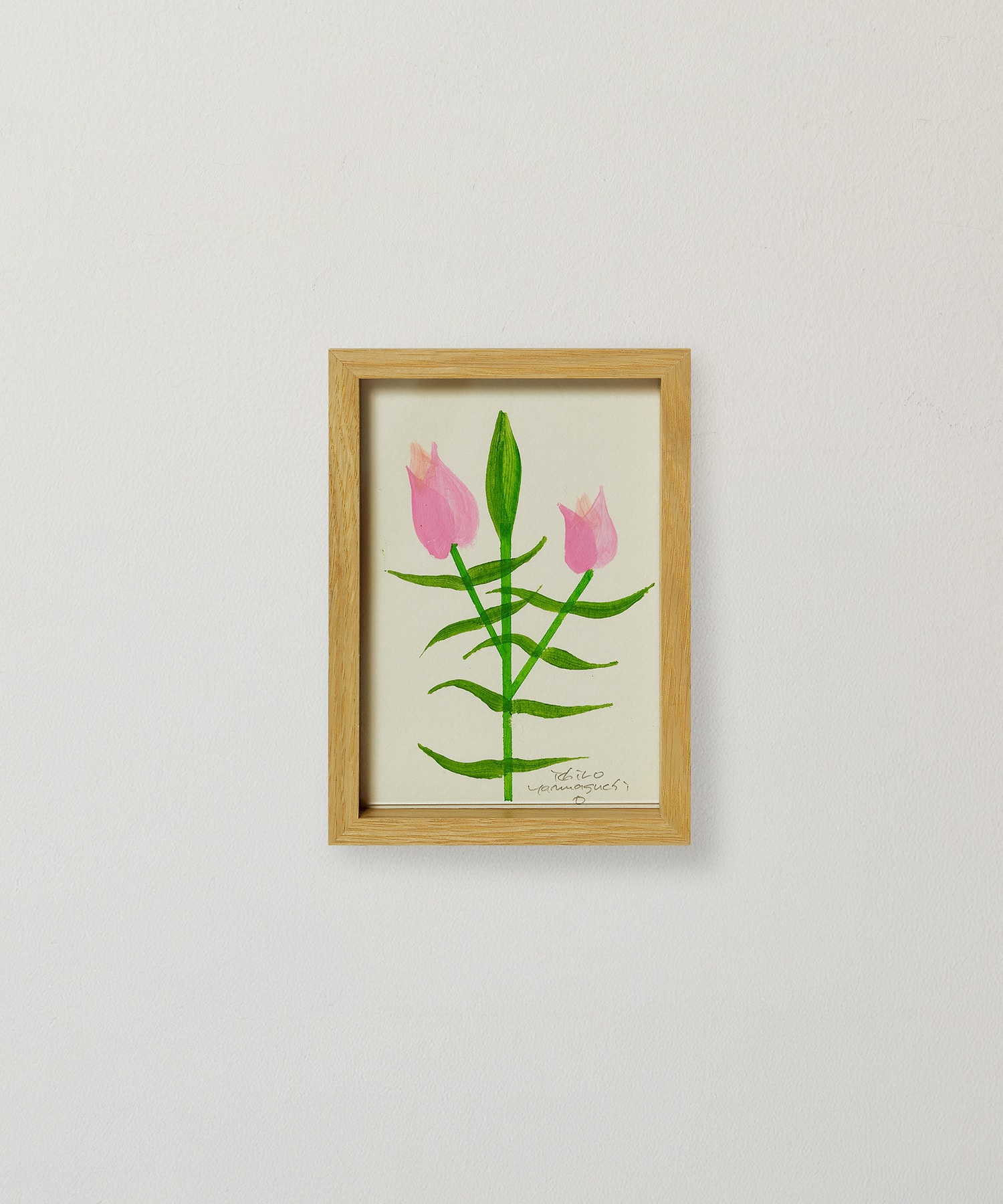 【congés payés】【山口一郎さん原画】 neo flower（ポストカードサイズ） 詳細画像 B 1