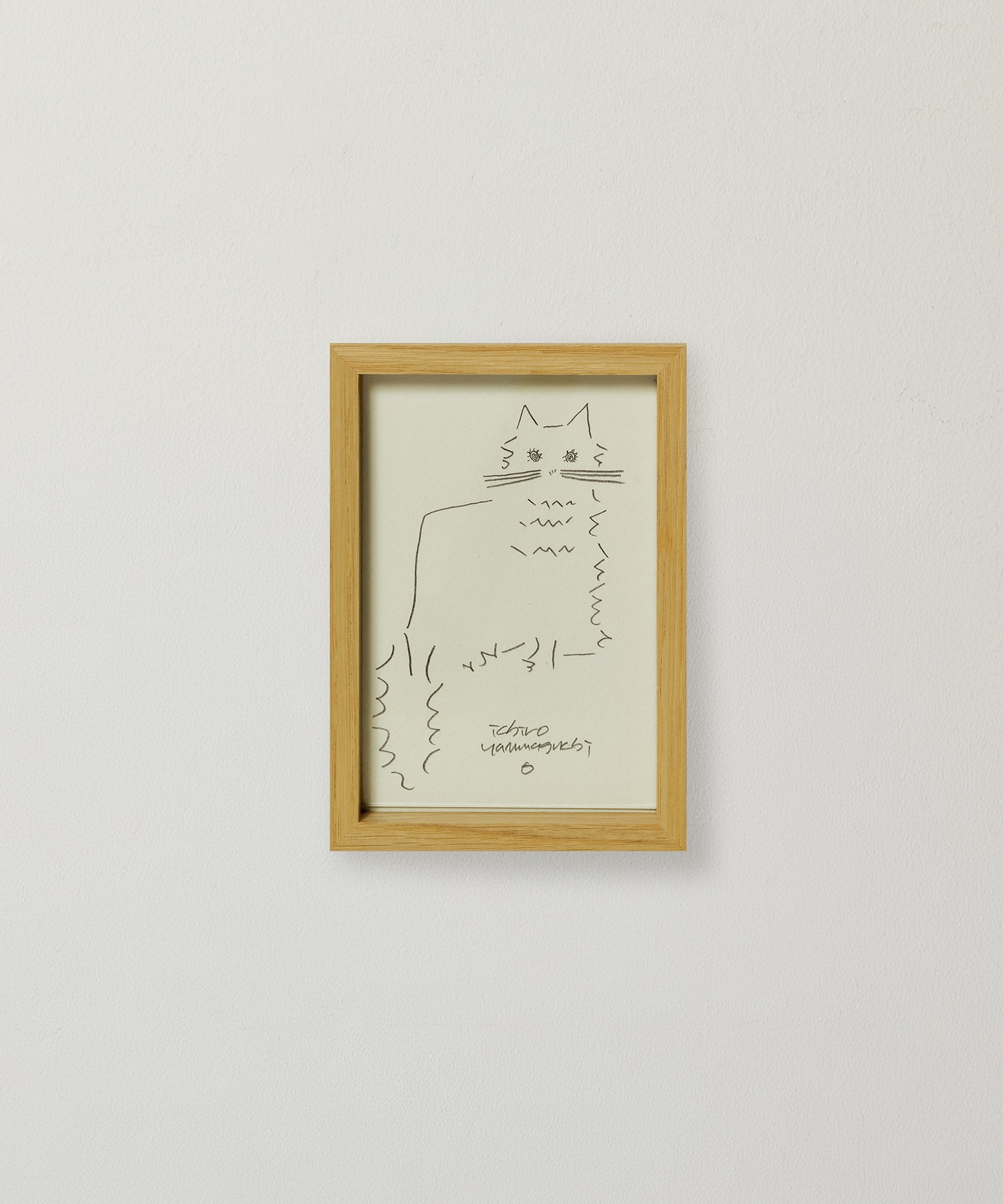 【congés payés】【山口一郎さん原画】 ネコ（ポストカードサイズ） 詳細画像 A 1