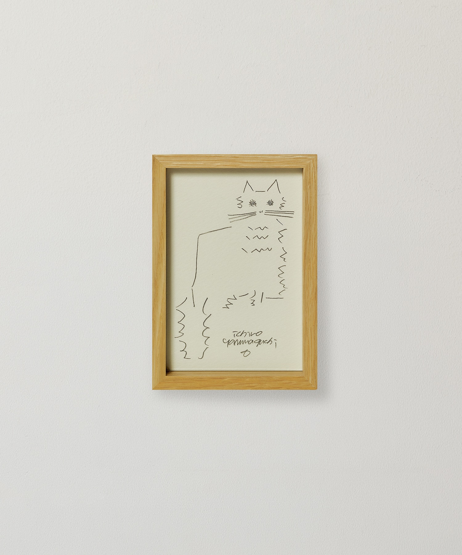 【congés payés】【山口一郎さん原画】 ネコ（ポストカードサイズ） 詳細画像 B 1