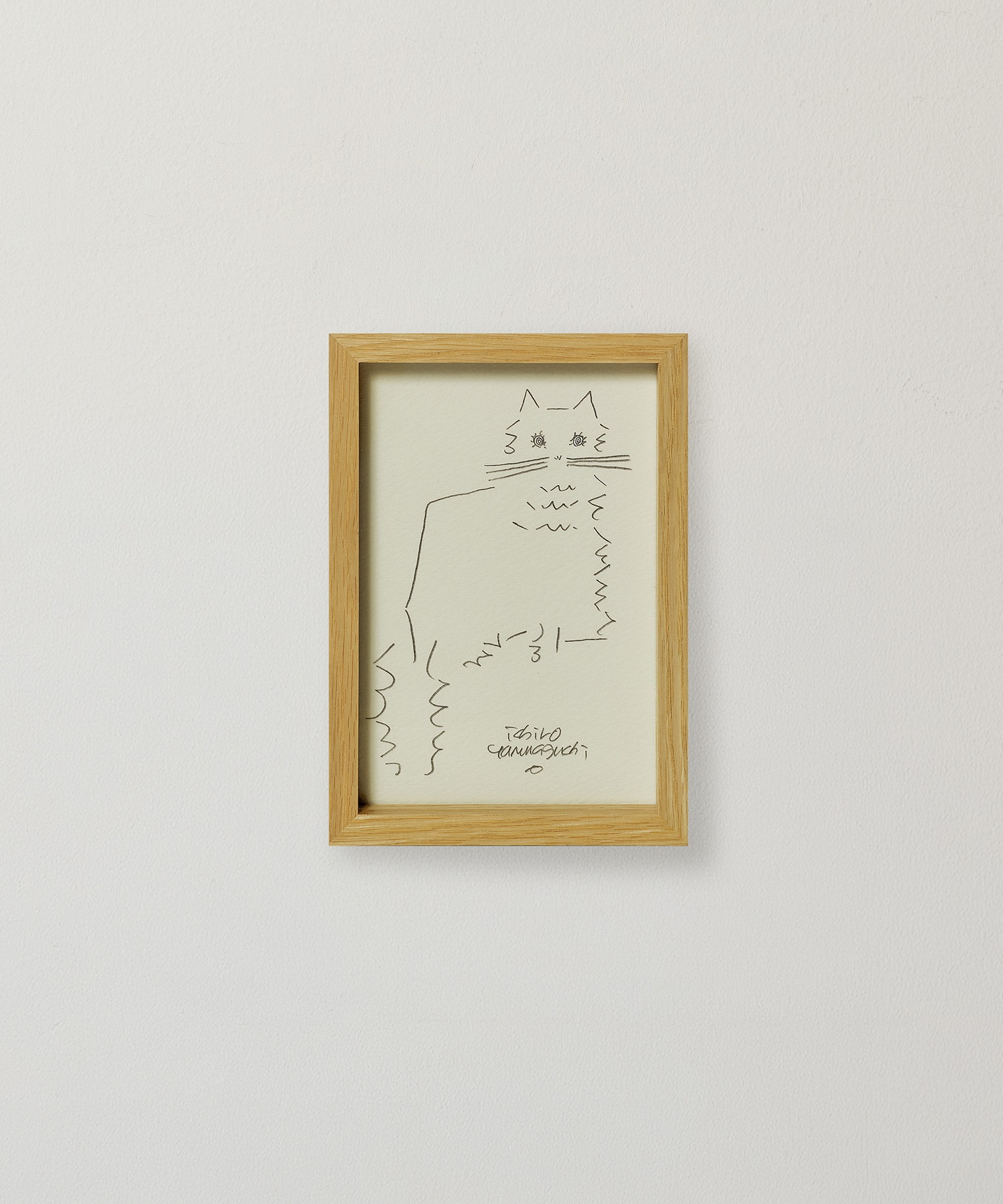 【congés payés】【山口一郎さん原画】 ネコ（ポストカードサイズ） 詳細画像 C 1