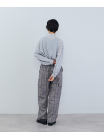 【ADIEU TRISTESSE】リネンカーゴパンツ 詳細画像 ブラウン 13
