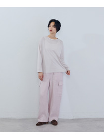 【ADIEU TRISTESSE】リネンカーゴパンツ 詳細画像 ブラウン 14