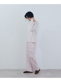 【ADIEU TRISTESSE】リネンカーゴパンツ 詳細画像 ブラウン 15