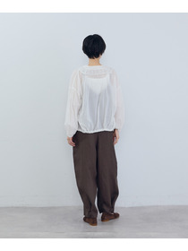 【ADIEU TRISTESSE】リネンサロペット 詳細画像 カーキ 11