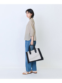 【LOISIR】額縁配色バッグ 詳細画像 ブラウン系その他 6