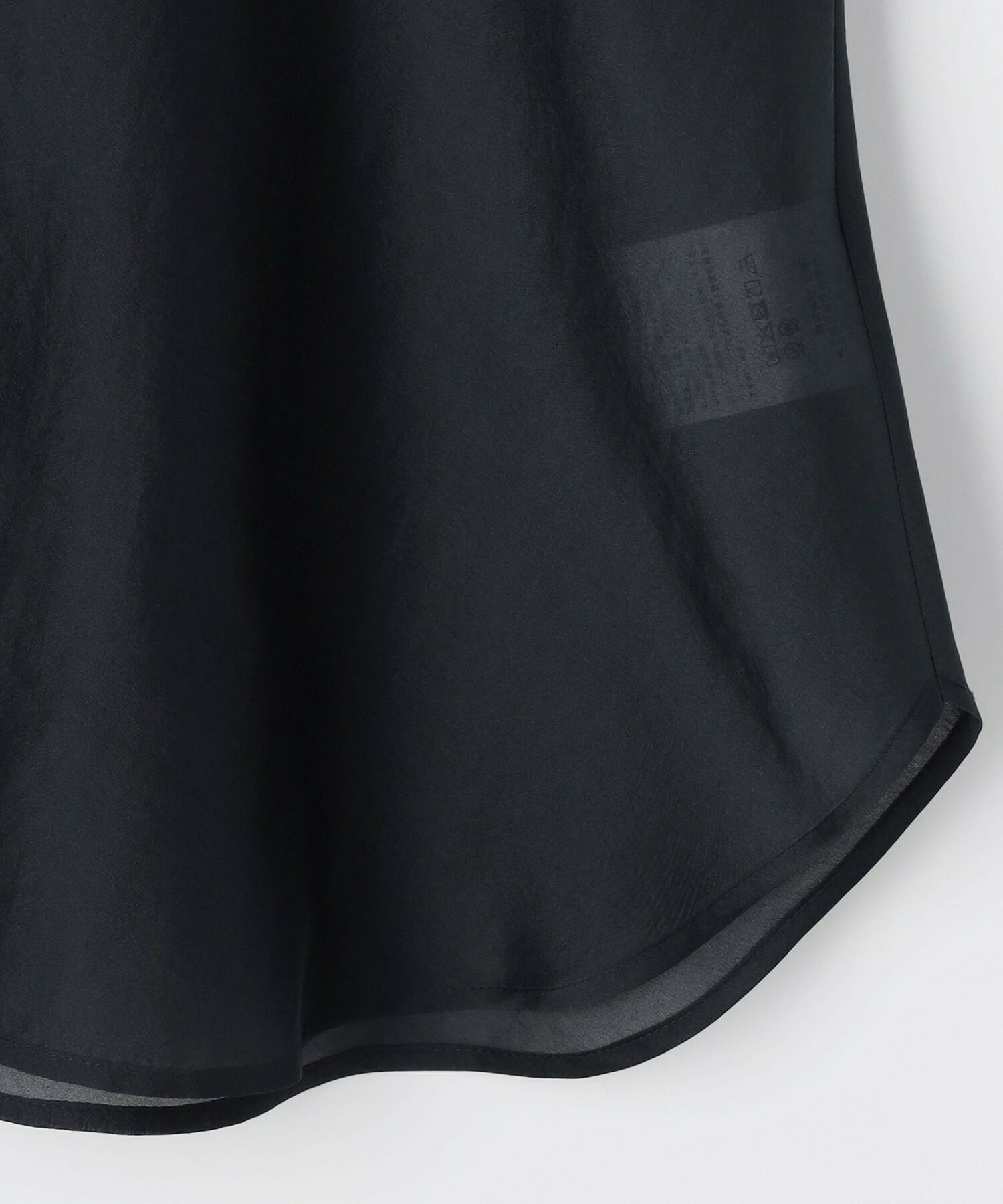 【MOGA】ブライトエアーポリラウンドネックブラウス 詳細画像 ネイビー 27