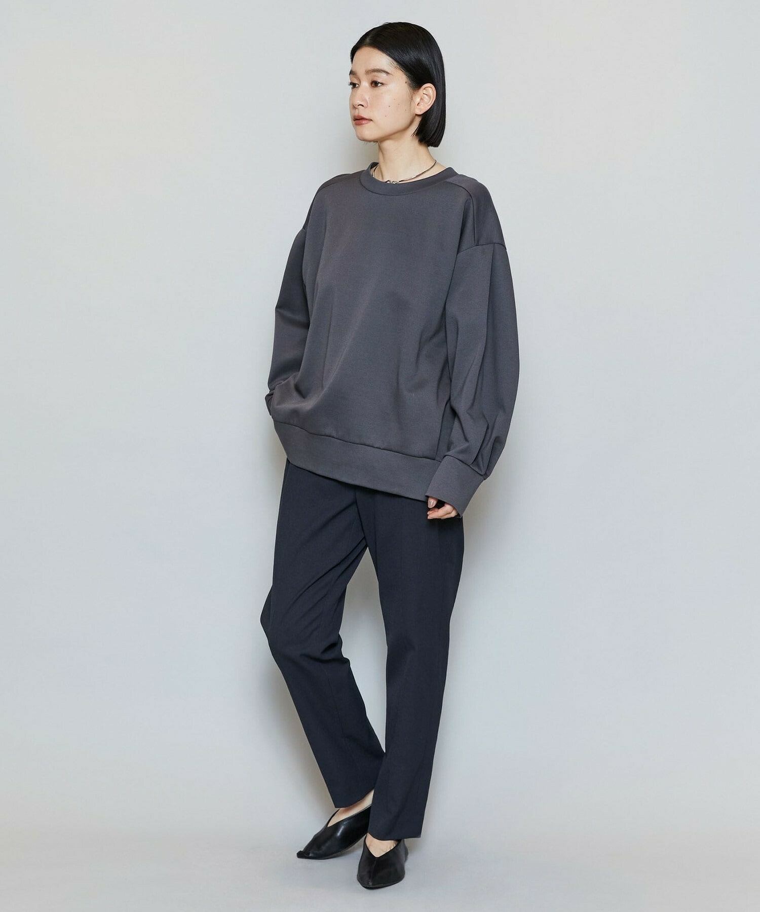 【MOGA】ドライオックスセンタープレスパンツ 詳細画像 ブラック 7