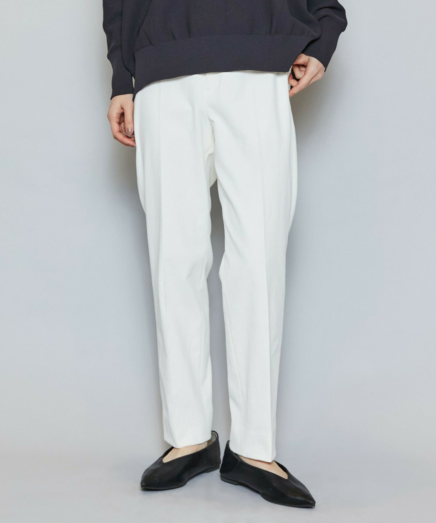 【MOGA】ドライオックスセンタープレスパンツ 詳細画像 オフホワイト 1