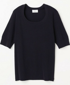 【MOGA】フルーレニットトップス 詳細画像 ダークネイビー 2