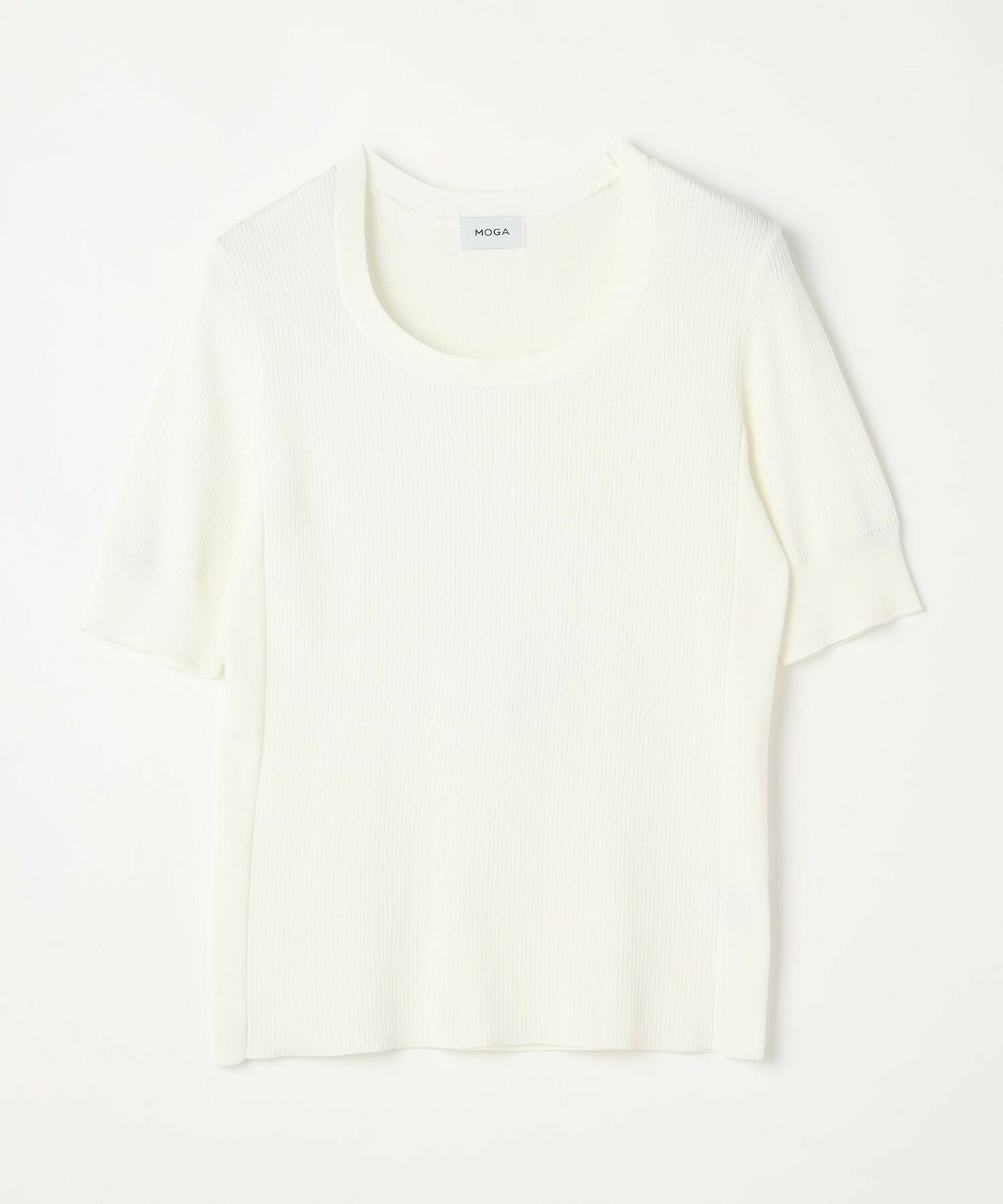 【MOGA】フルーレニットトップス 詳細画像 ホワイト 2