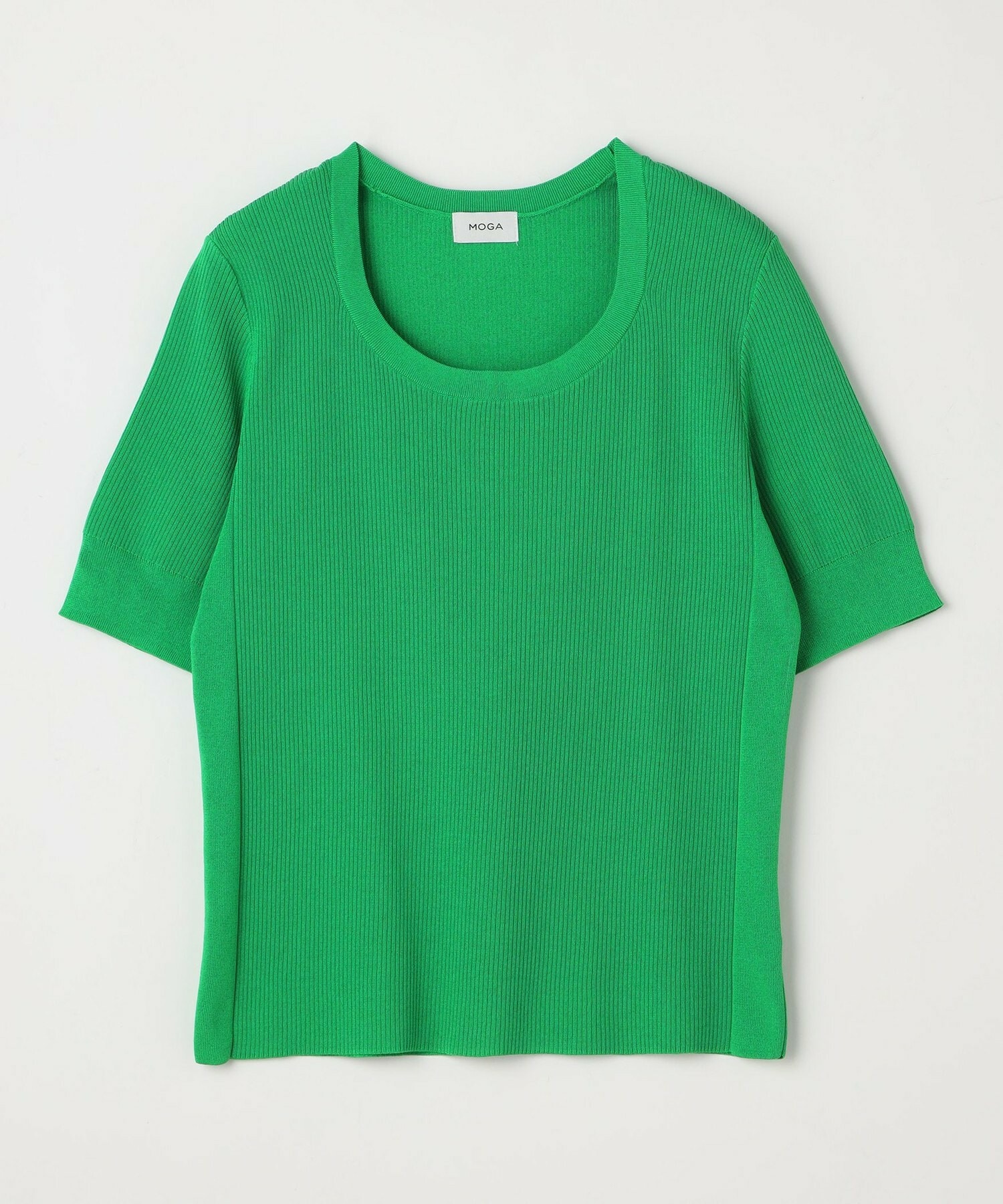 【MOGA】フルーレニットトップス 詳細画像 グリーン 2
