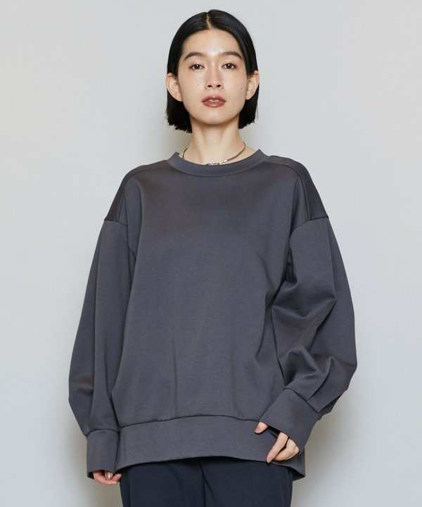 ライトダンボールジャージトップス 詳細画像 チャコールグレー 1