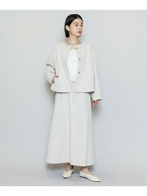 【MOGA】P/Cポンチノーカラージャケット 詳細画像 ネイビー 3