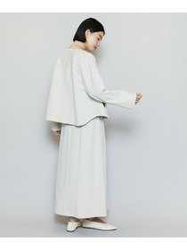 【MOGA】P/Cポンチノーカラージャケット 詳細画像 ネイビー 5