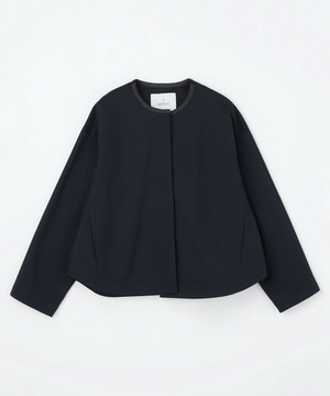 【MOGA】P/Cポンチノーカラージャケット 詳細画像 ネイビー 2
