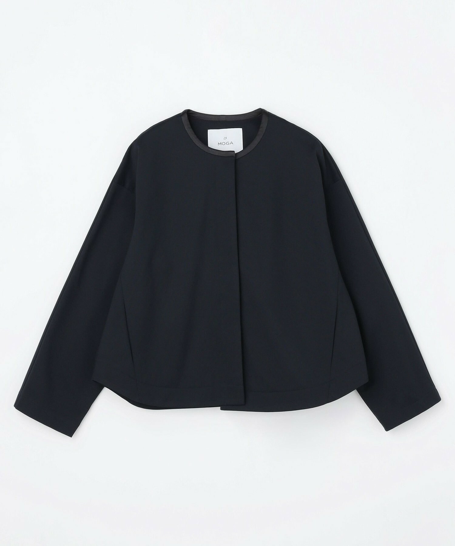 【MOGA】P/Cポンチノーカラージャケット 詳細画像 ネイビー 2