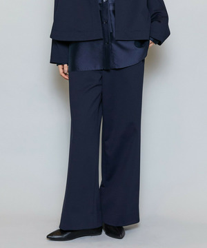 【MOGA】P/Cポンチワイドパンツ 詳細画像 ネイビー 1
