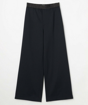 【MOGA】P/Cポンチワイドパンツ 詳細画像 ネイビー 2