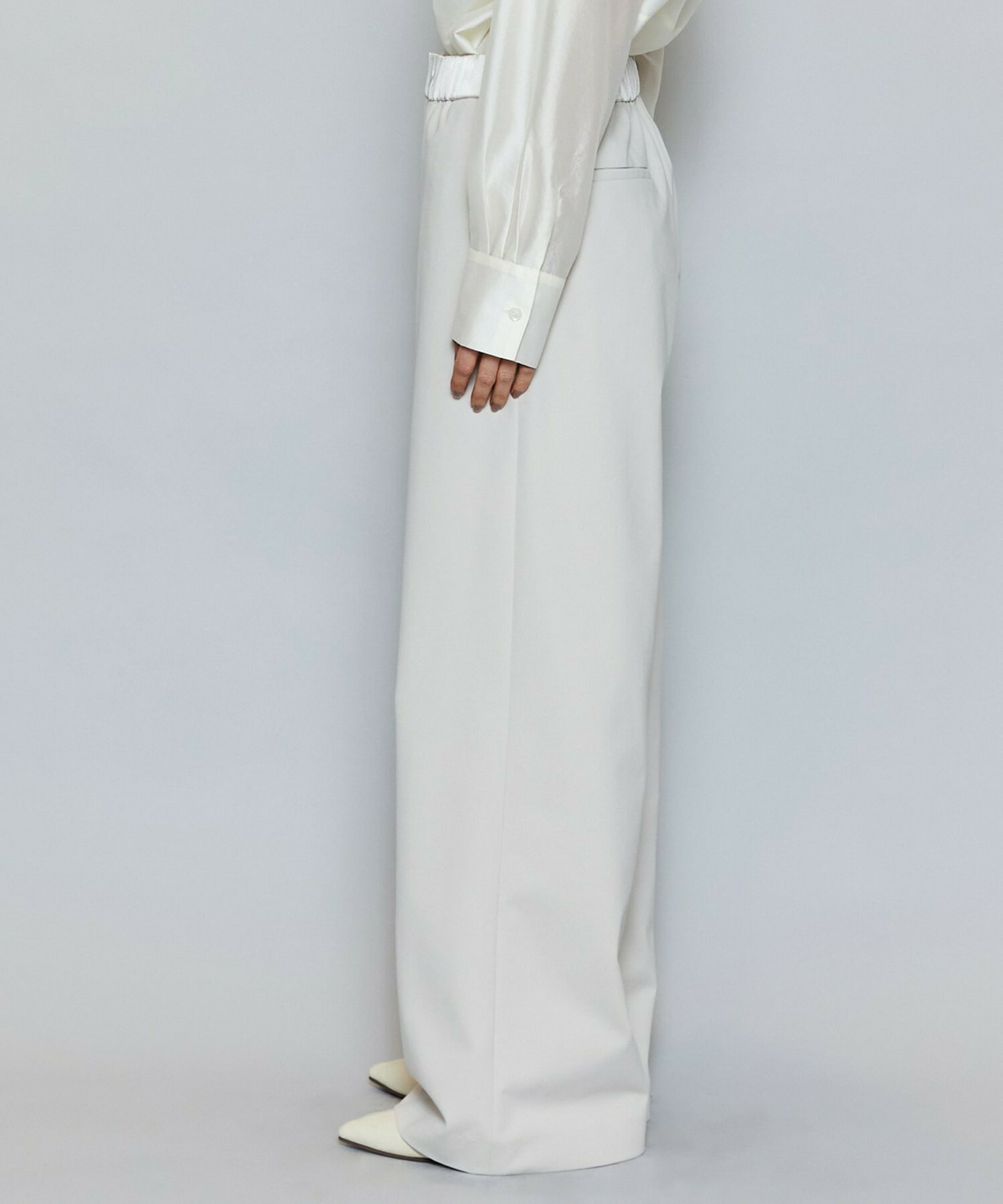 【MOGA】P/Cポンチワイドパンツ 詳細画像 ベージュ 20