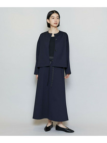 【MOGA】P/CポンチAラインロングスカート 詳細画像 ベージュ 10