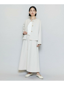 【MOGA】P/CポンチAラインロングスカート 詳細画像 ベージュ 17