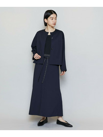 【MOGA】P/CポンチAラインロングスカート 詳細画像 ベージュ 3