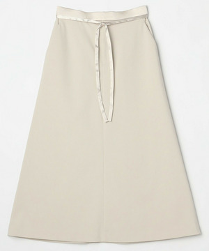 【MOGA】P/CポンチAラインロングスカート 詳細画像 ベージュ 2