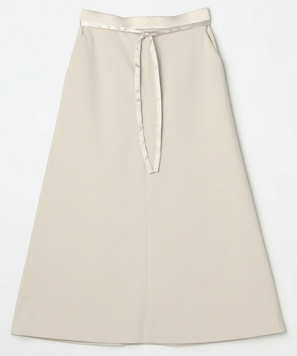 P/CポンチAラインロングスカート 詳細画像 ベージュ 2