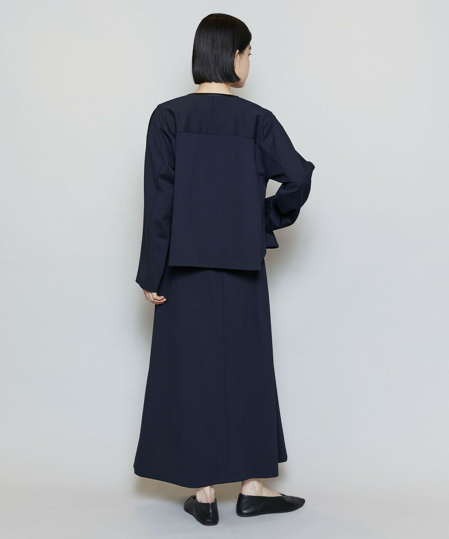 【MOGA】P/CポンチAラインロングスカート 詳細画像 ベージュ 8