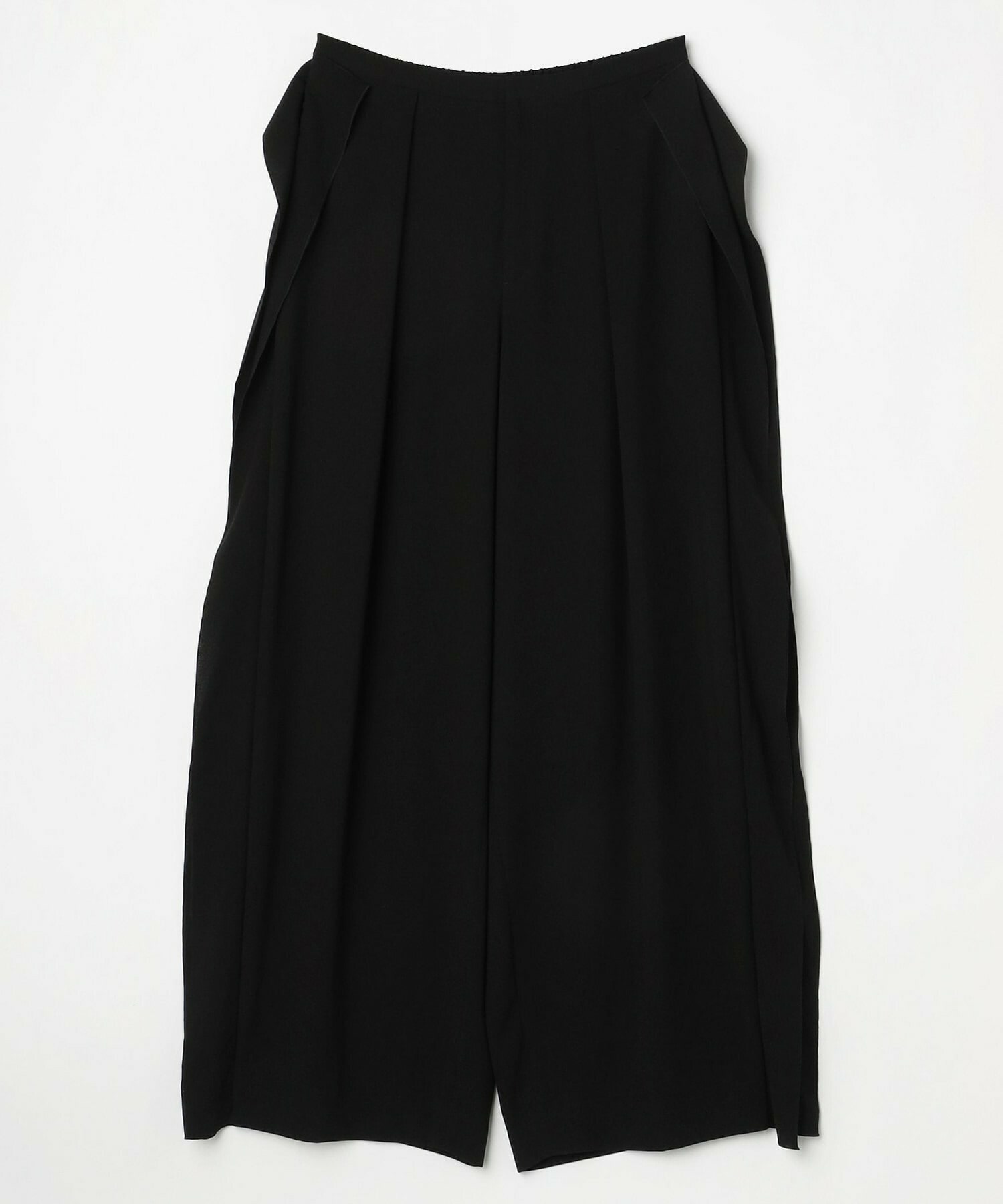 【MOGA】ソフトジョーゼットバレルパンツ 詳細画像 ブラック 24