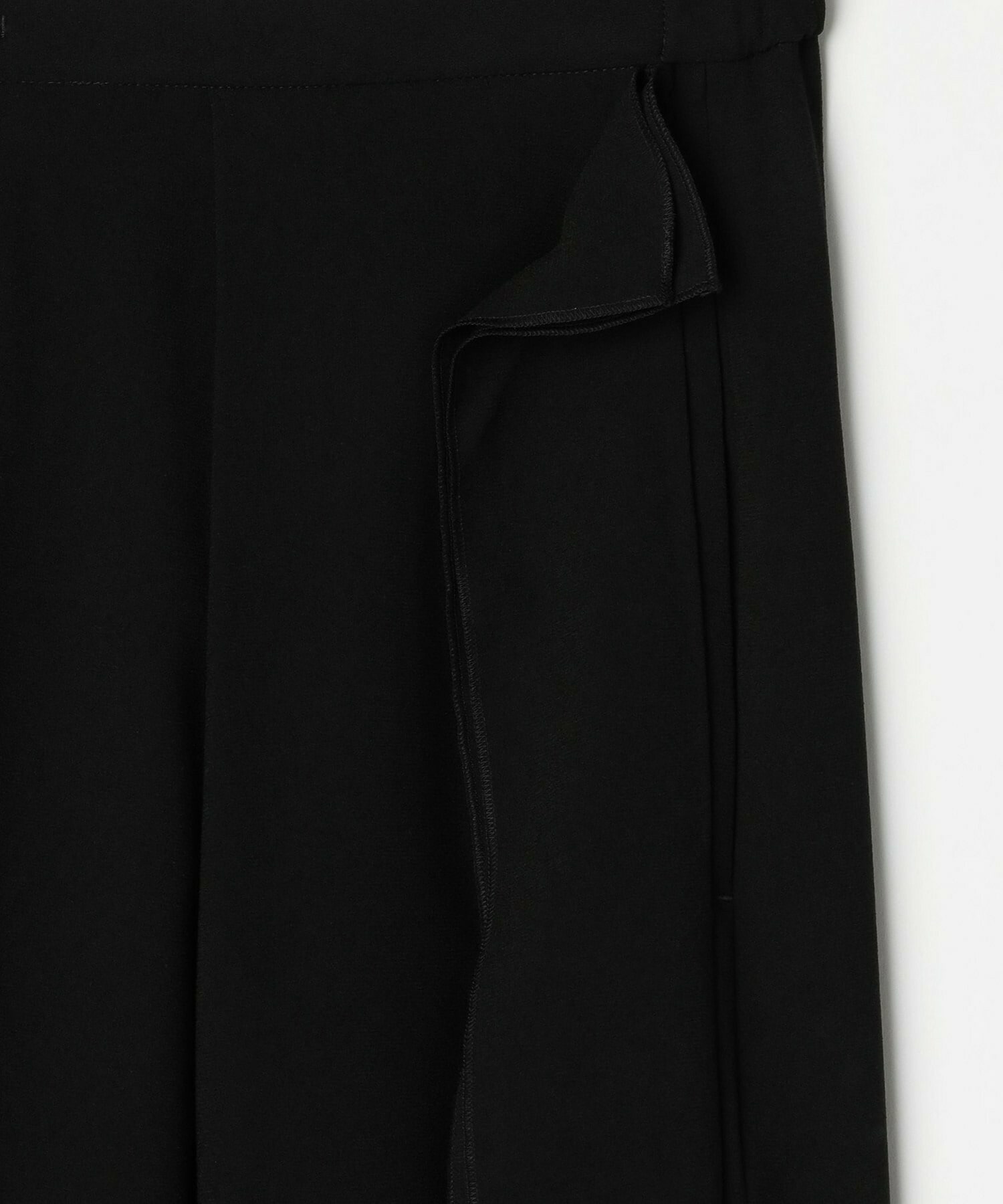 【MOGA】ソフトジョーゼットバレルパンツ 詳細画像 ブラック 27