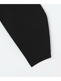 【MOGA】バルキーポリエステルニットジャケット 詳細画像 ブラック 27