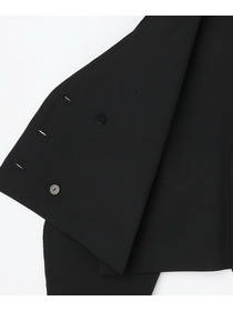 【MOGA】バルキーポリエステルニットジャケット 詳細画像 ブラック 29