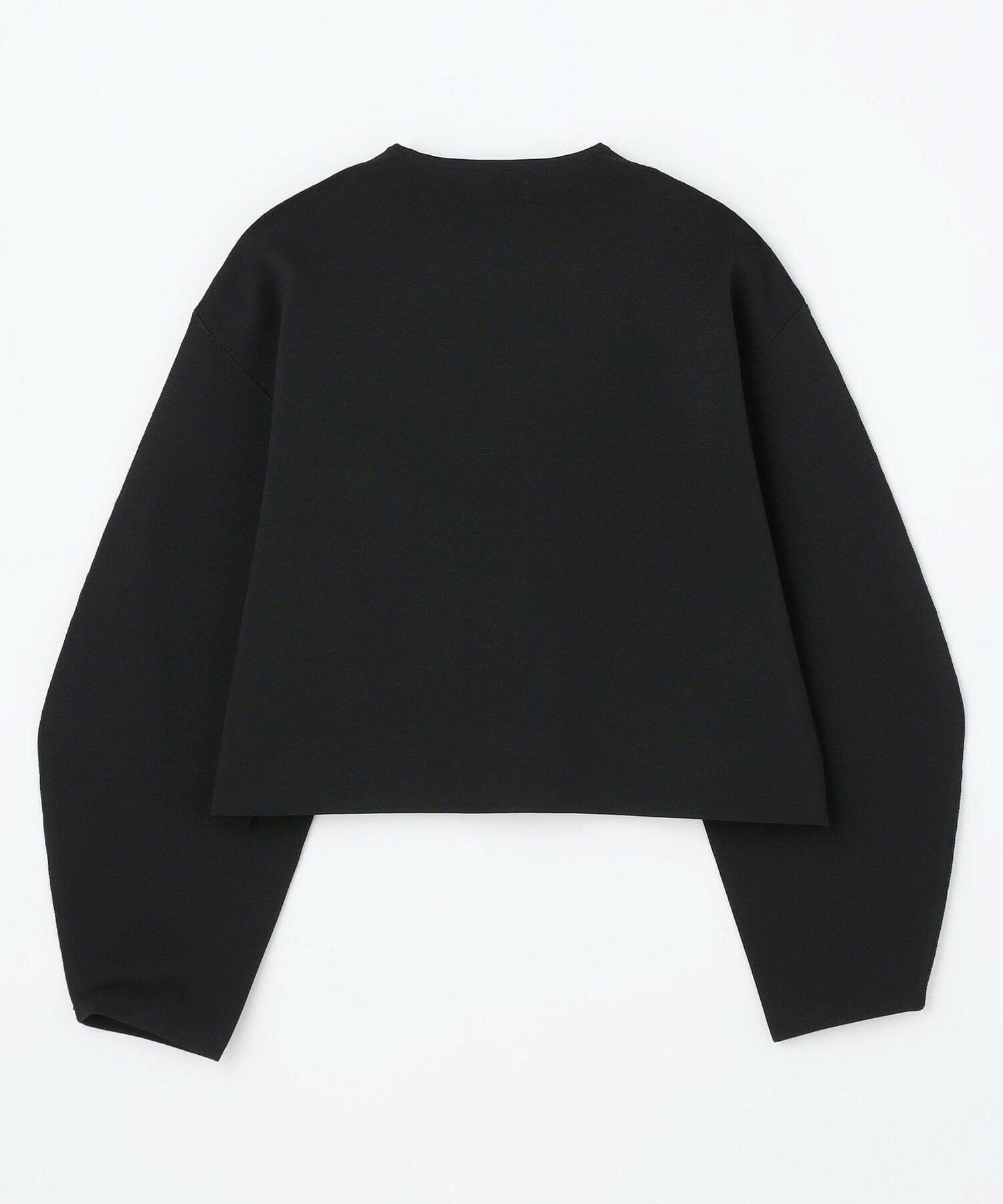 【MOGA】バルキーポリエステルニットジャケット 詳細画像 ブラック 25