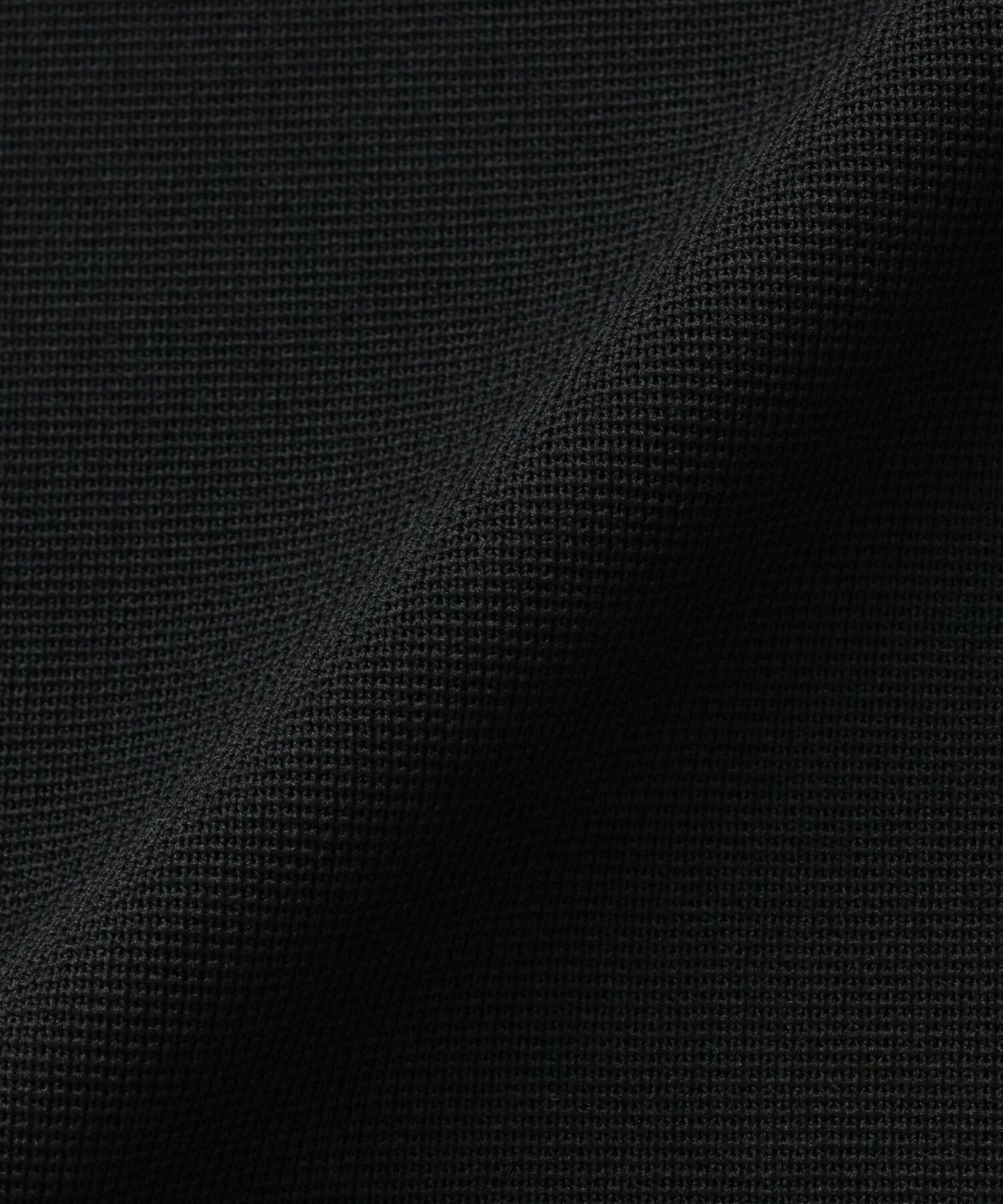 【MOGA】バルキーポリエステルニットジャケット 詳細画像 ブラック 30