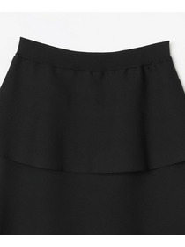 【MOGA】バルキーポリエステルニットスカート 詳細画像 ブラック 26