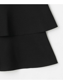 【MOGA】バルキーポリエステルニットスカート 詳細画像 ブラック 27