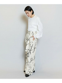 【MOGA】バルキーポリエステルニットトップス 詳細画像 ブラック 10