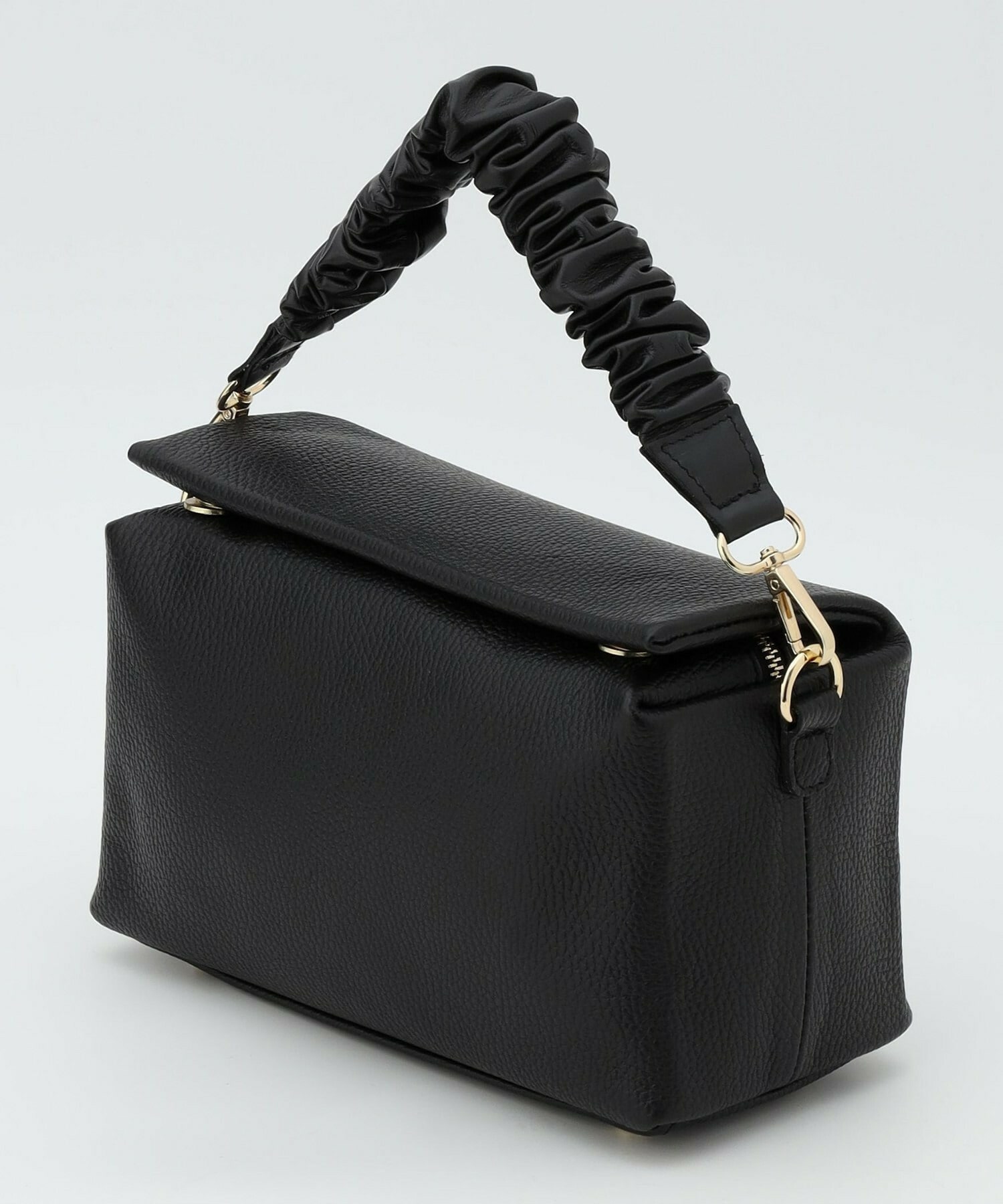 【MOGA】レザースクエアバッグ 詳細画像 ブラック 2