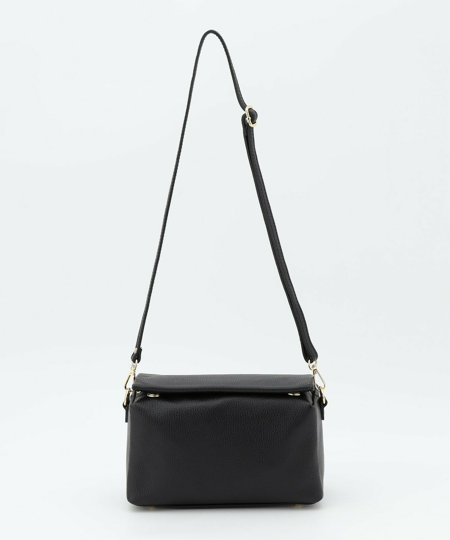 【MOGA】レザースクエアバッグ 詳細画像 ブラック 7