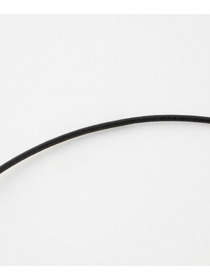 【MOGA】レザーコード&times;メタルフックネックレス 詳細画像 ゴールド 4