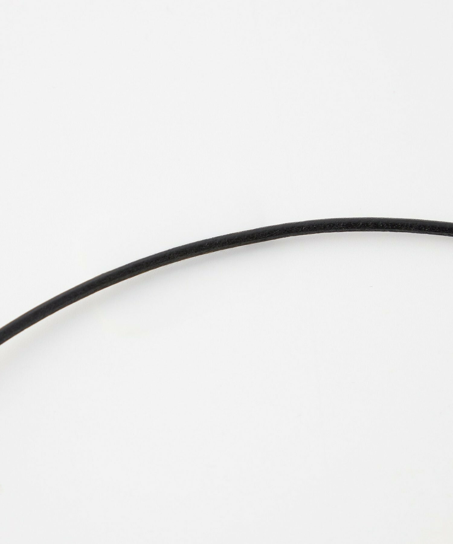 【MOGA】レザーコード&times;メタルフックネックレス 詳細画像 ゴールド 4