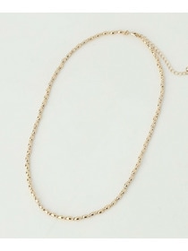 【MOGA】メタルチェーンレイヤードネックレス 詳細画像 ゴールド 6